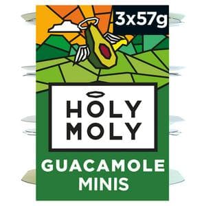 Holy Moly Minis Guacamole Original 3x57g
