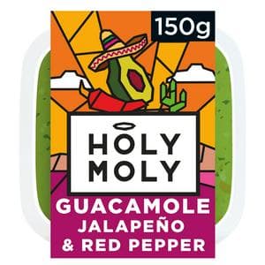 Holy Moly Guacamole Jalapeno & Red Pepper 150g