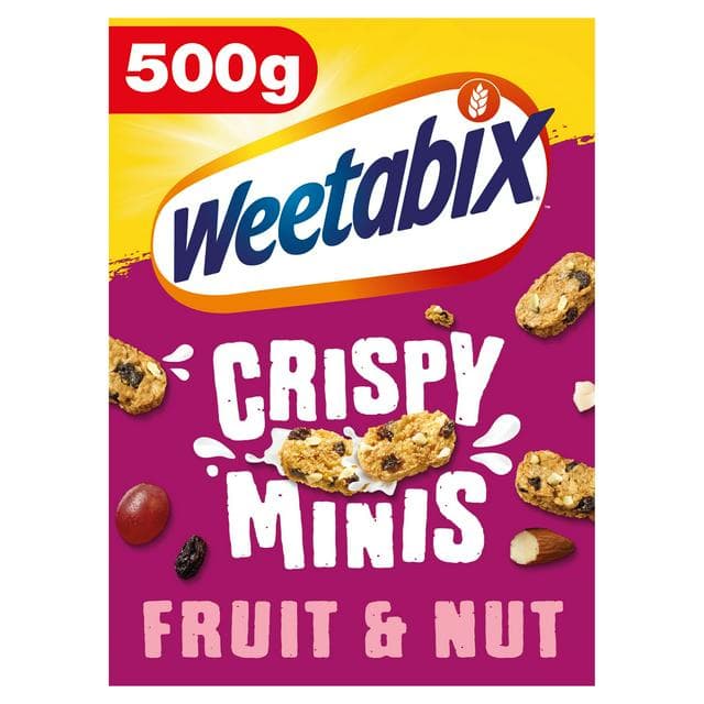 Weetabix 500g Crispy Minis Fruit & Nut Breakfast Cereal - gallery image 1