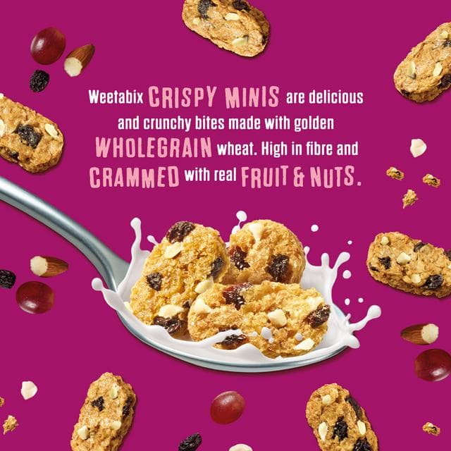 Weetabix 500g Crispy Minis Fruit & Nut Breakfast Cereal - gallery image 4