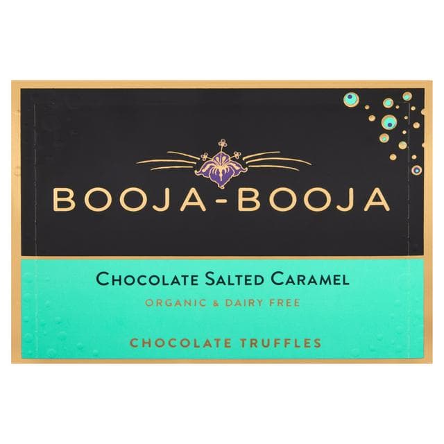 Booja-Booja Organic Chocolate Salted Caramel Truffles 92g - gallery image 1