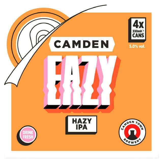 Camden Town Brewery Eazy Hazy IPA 4x330ml - gallery image 1