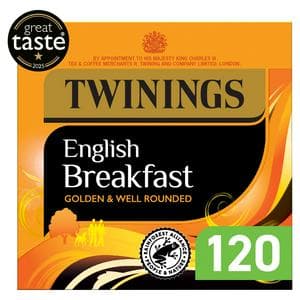 Twinings English Breakfast Plant Based Tea Bags x120 300g