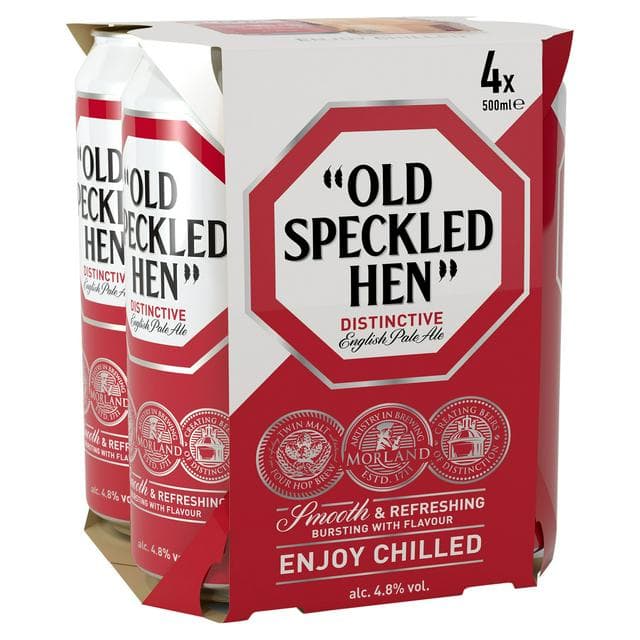 Old Speckled Hen Pale Ale Beer Cans 4x500ml - gallery image 1