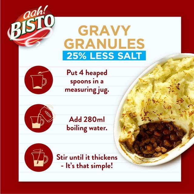 Bisto Reduced Salt Gravy Granules 300g - gallery image 4
