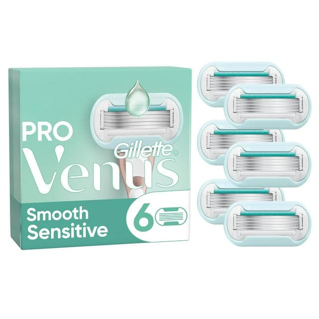 Venus Deluxe Smooth Sensitive Razor Blades x6 - gallery image 1