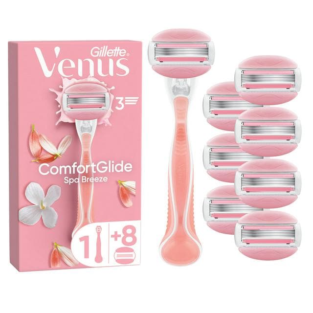Venus Comfortglide Spa Breeze Value Pack Razor Blades x8 - gallery image 1
