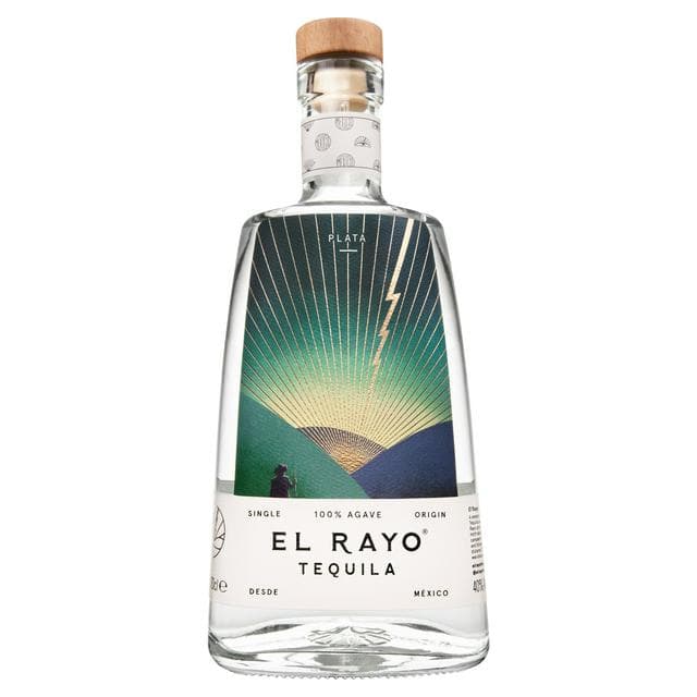 El Rayo Plata Tequila 70cl - gallery image 1