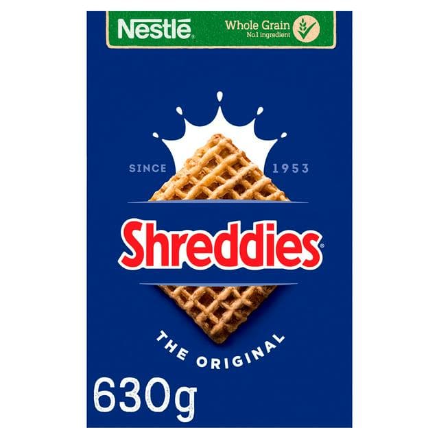 Nestle Shreddies Original Cereal 630g - gallery image 1