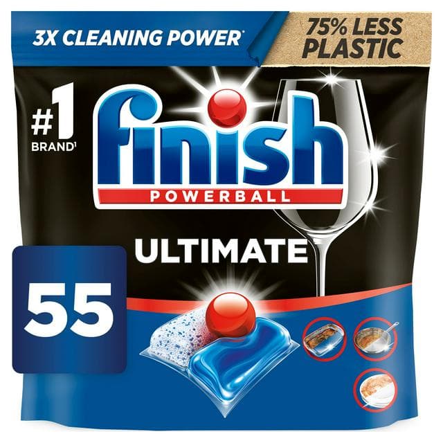Finish Ultimate All in One Regular Dishwasher Tablets x55 - gallery image 1