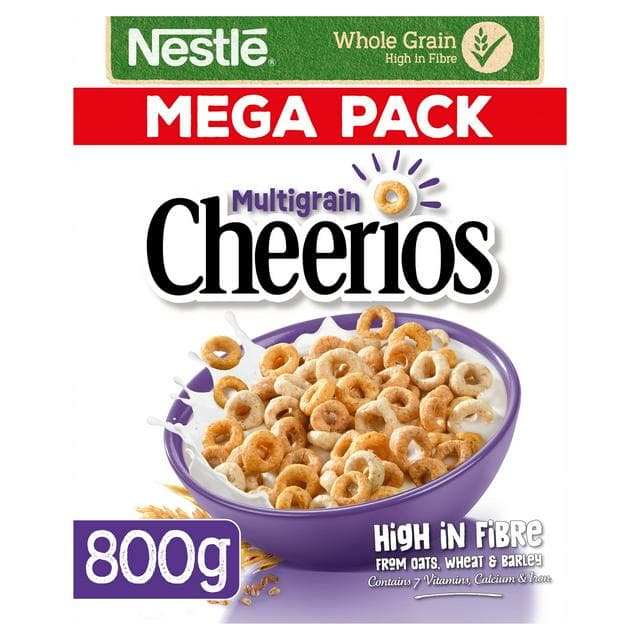 Nestle Cheerios Multigrain Cereal 800g - gallery image 1