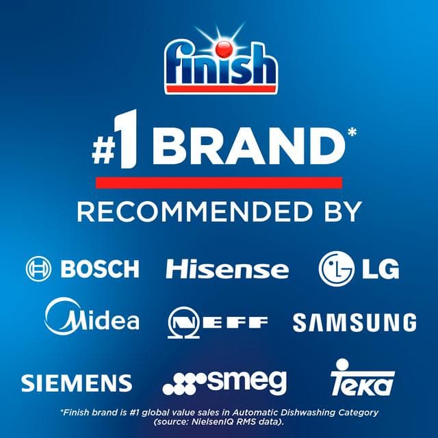 Finish Lemon Dishwasher Rinse Aid 80 Washes 400ml - gallery image 3
