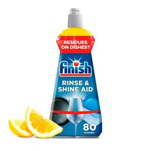 Finish Lemon Dishwasher Rinse Aid 80 Washes 400ml
