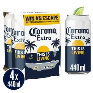 Corona Extra Cans 4x440ml