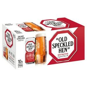 Old Speckled Hen Pale Ale Beer Cans 10x440ml