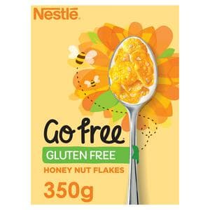Nestle Go Free Gluten Free Honey Nut Flakes Cereal 350g