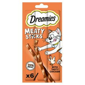 Dreamies Meaty Sticks 30g Tasty Chicken Adult Cat Treats