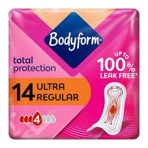 Bodyform Cour V Ultra Normal Sanitary Towels x14