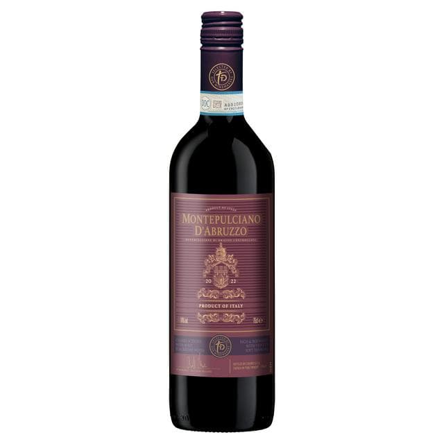 Sainsbury's Montepulciano D'abruzzo Red Wine, Taste the Difference 75cl - gallery image 1