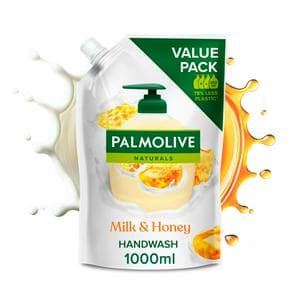 Palmolive Naturals Milk & Honey Handwash Soap Refill 1000ml