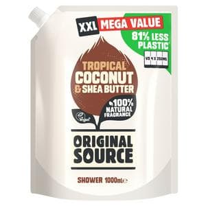 Original Source 1L Coconut & Shea Butter Shower Gel Refill