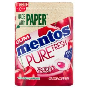 Mentos Gum Pure Fresh Cherry x50 97g