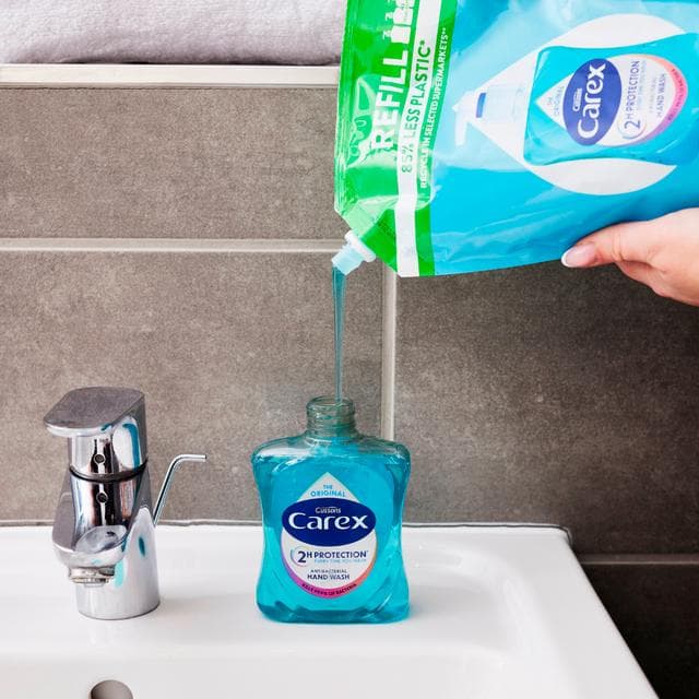 Carex 500ml Original Antibacterial Gentle & Effective Liquid Hand Wash - gallery image 3