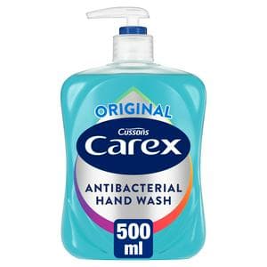 Carex 500ml Original Antibacterial Gentle & Effective Liquid Hand Wash