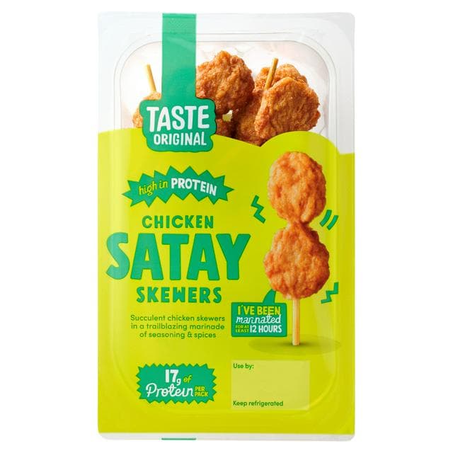 Taste Original Chicken Satay Skewers 96g - gallery image 1