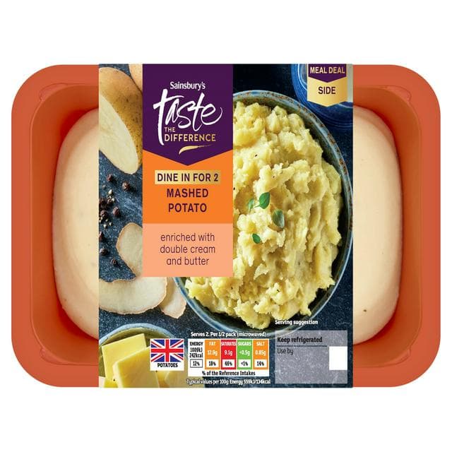 Sainsbury's 400g Mashed Potato, Taste the Difference - gallery image 1