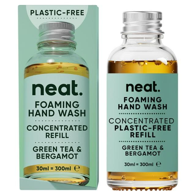 Neat Green Tea & Bergamot Foaming Hand Wash 30ml - gallery image 1