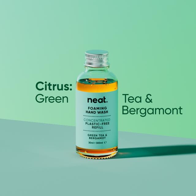 Neat Green Tea & Bergamot Foaming Hand Wash 30ml - gallery image 5