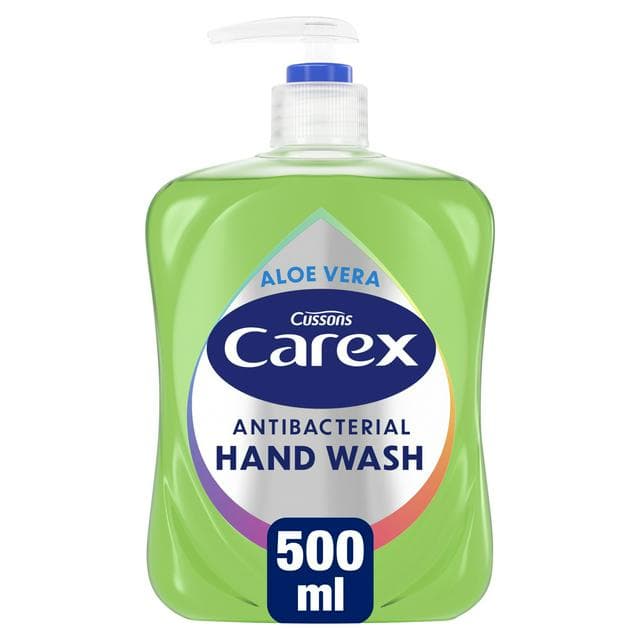 Carex 500ml Aloe Vera Antibacterial Hand Wash - gallery image 1