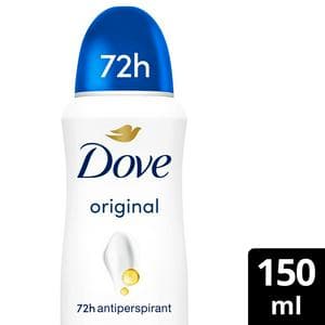 Dove Women Advanced Care 150ml Original 72h Antiperspirant Deodorant