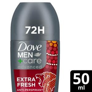Dove Men+Care Antiperspirant Extra Fresh Deodorant Roll On 50ml