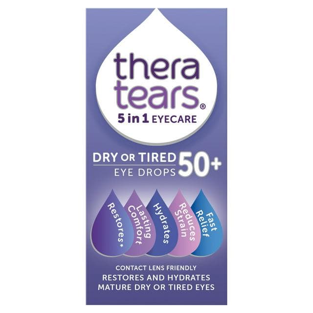 Theratears 5 in 1 Eyecare Dry or Tired Eye Drops 50+ 10ml - gallery image 1
