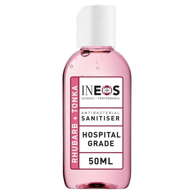 Ineos Rhubarb + Tonka Antibacterial Sanitiser 50ml - gallery image 1