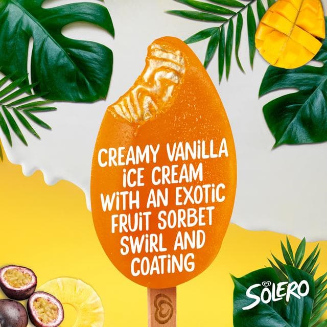Solero 3 x 90ml Exotic Ice Cream Lollies - gallery image 4
