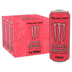 Monster Energy Drink Pipeline Punch 9x500ml