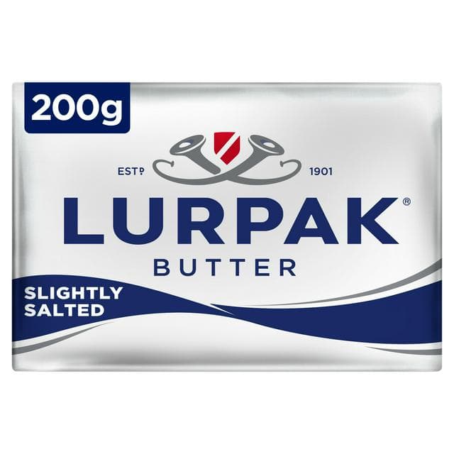 Lurpak Slightly Salted Butter 200g - gallery image 1