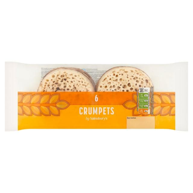 Sainsbury's Crumpets x6 - gallery image 1