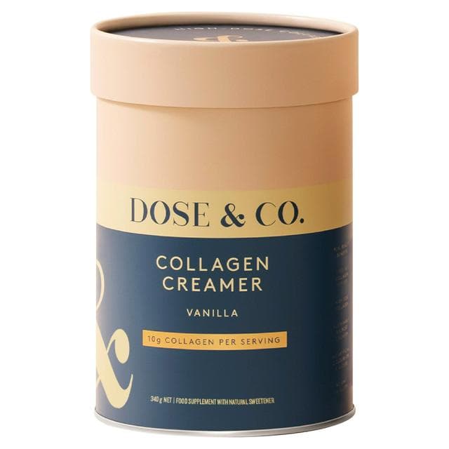 Dose & Co. Collagen Creamer Vanilla 340g - gallery image 1