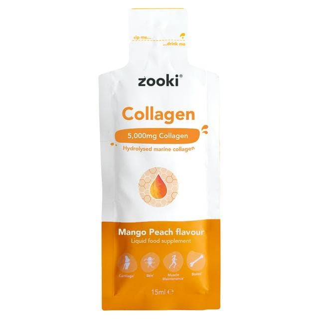 Zooki Collagen Mango Peach Food Supplement 15ml - gallery image 1
