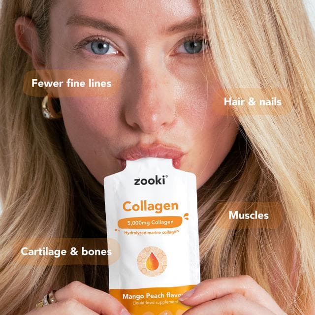 Zooki Collagen Mango Peach Food Supplement 15ml - gallery image 4