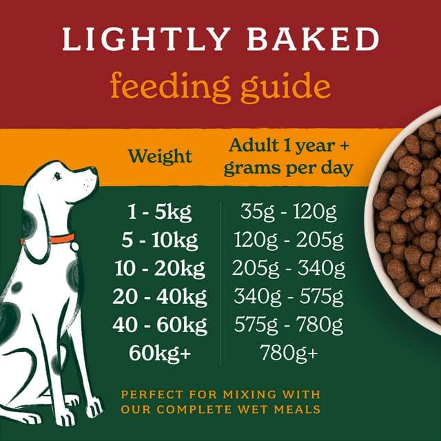 Forthglade Lightly Baked Natural Dry Dog Food Turkey Adult Dogs One Year+ 2kg - gallery image 6