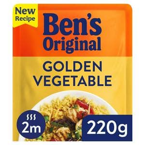 Ben's Original Golden Vegetable Microwave Rice 220g