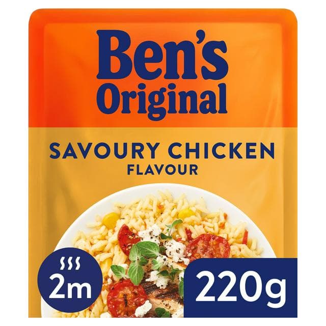 Ben's Original Savoury Chicken Microwave Rice 220g - gallery image 1