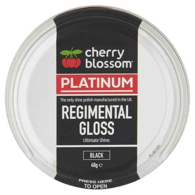 Cherry Blossom Platinum Regimental Black Gloss 40g - gallery image 1