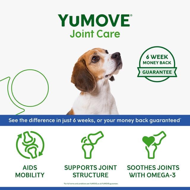 Yumove Joint Care Tasty Tablets For Senior Dogs x80 70.8g - gallery image 2