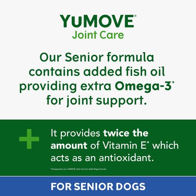 Yumove Joint Care Tasty Tablets For Senior Dogs x80 70.8g - gallery image 4